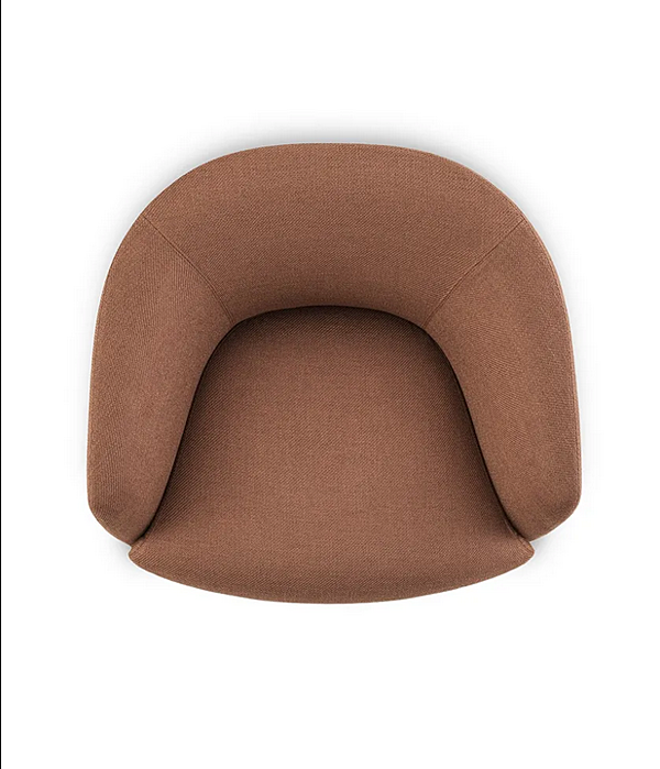 Poltrona con braccioli in tessuto Gallotti&Radice collezione Livre fabbrica Gallotti & Radice dall'Italia. Foto №4