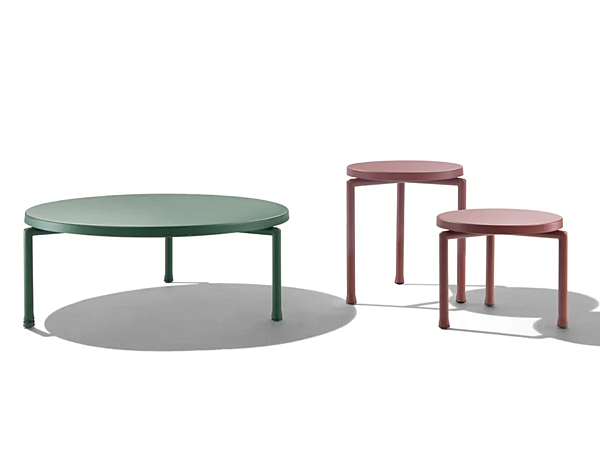 Tavolino laterale da giardino in alluminio FLEXFORM Alcamo 2A8K0, 2A8K6, 2A8K2 fabbrica FLEXFORM dall'Italia. Foto №3