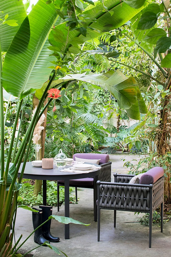 Poltrona da giardino con braccioli in tessuto imbottito Atmosphera Dandy 2.0 DA.PL1 fabbrica ATMOSPHERA dall'Italia. Foto №7