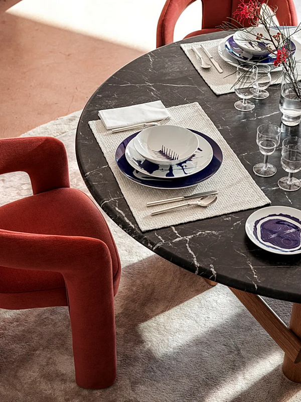 Set di 2 piatti fondi in porcellana Tronc CASSINA GNR CP 22 fabbrica CASSINA dall'Italia. Foto №9