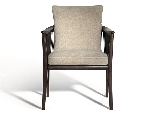 Poltrona con braccioli in tessuto Viola Poltrona Frau fabbrica POLTRONA FRAU dall'Italia. Foto №2