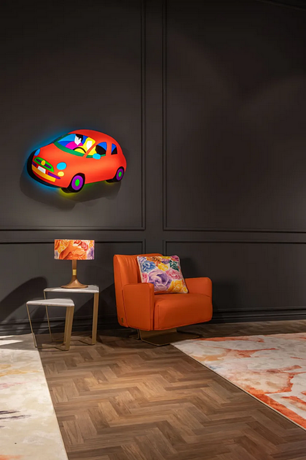 Lampada da tavolo con paralume in tessuto Partagas FORMITALIA Partagas-Lamp-B fabbrica FORMITALIA dall'Italia. Foto №3