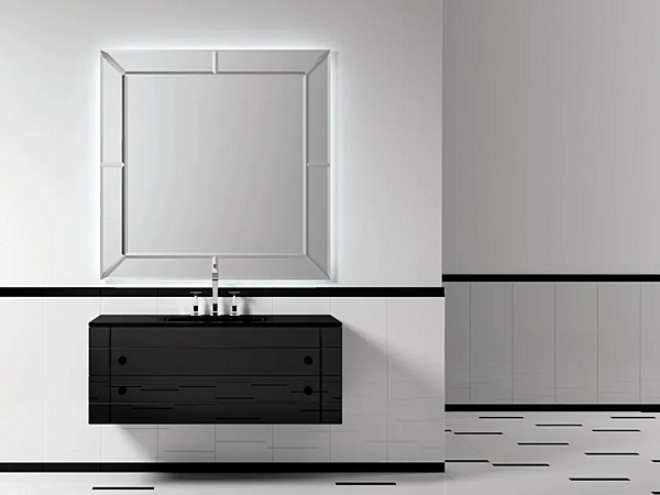 Unità lavabo a muro con cassetti decorativi ARTELINEA fabbrica ARTELINEA dall'Italia. Foto №1