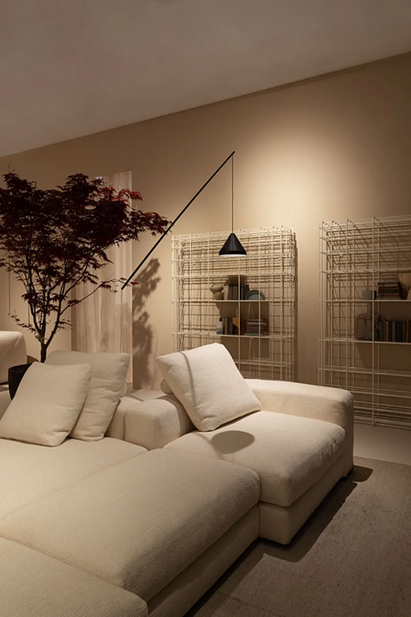 Divano angolare in tessuto Ananta Saba fabbrica SABA dall'Italia. Foto №4