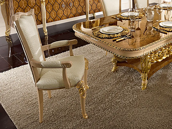 Poltrona in tessuto imbottito con braccioli A.R. Arredamenti Harmony 309 fabbrica A.R.ARREDAMENTI SRL dall'Italia. Foto №2