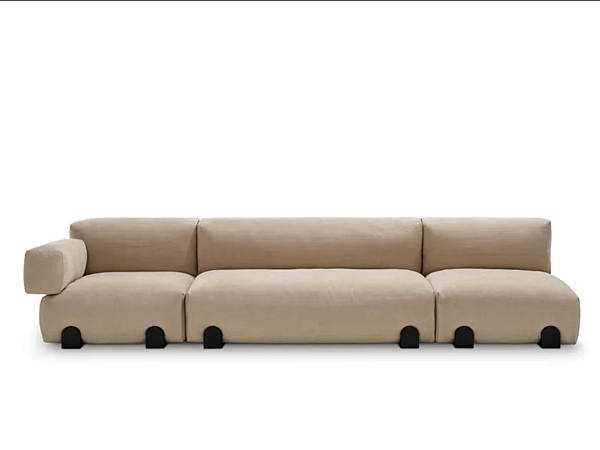 Divano angolare in tessuto Simposio Saba fabbrica SABA dall'Italia. Foto №2