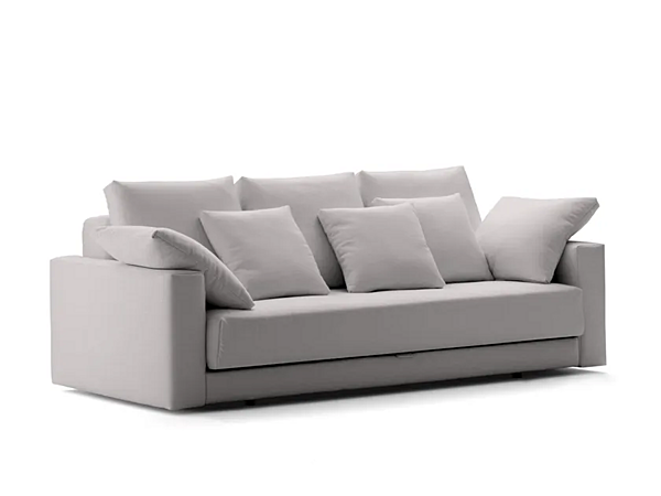 Divano letto con copertura sfoderabile in tessuto Flou Piazzaduomo fabbrica Flou dall'Italia. Foto №1