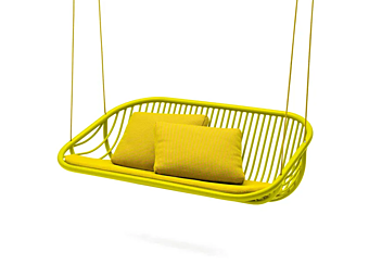 Amaca da giardino a 2 posti in fibra sintetica PAOLA LENTI B65C