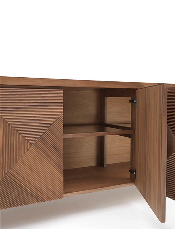 Buffet con ante a battente in legno Leonardo L429 4T ARTE BROTTO L429/4T fabbrica Arte Brotto dall'Italia. Foto №4