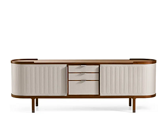 Credenza con ante scorrevoli in legno GIORGETTI DIA 54145