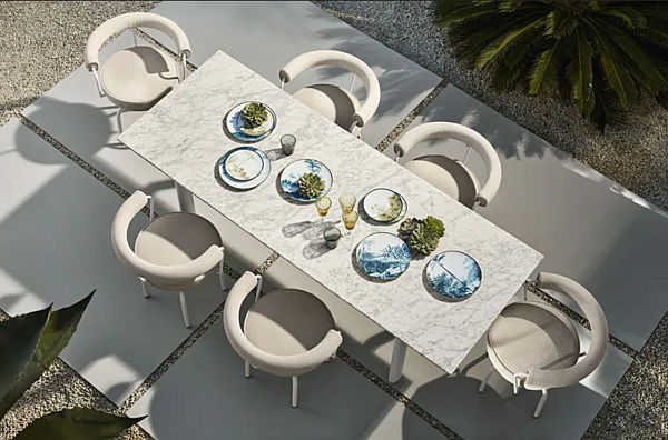 Poltrona girevole da giardino con braccioli CASSINA 7 007 fabbrica CASSINA dall'Italia. Foto №3