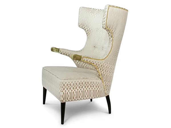 Poltrona in pelle imbottita con braccioli Sika BRABBU fabbrica BRABBU dall'Italia. Foto №11