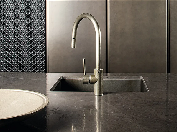 Cucina in legno con maniglie integrate GIORGETTI GK 01 fabbrica GIORGETTI dall'Italia. Foto №5