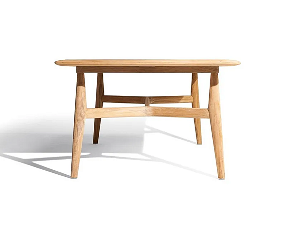 Tavolo rettangolare da giardino in teak con piano in stoneware POLTRONA FRAU The Secret Garden fabbrica POLTRONA FRAU dall'Italia. Foto №6