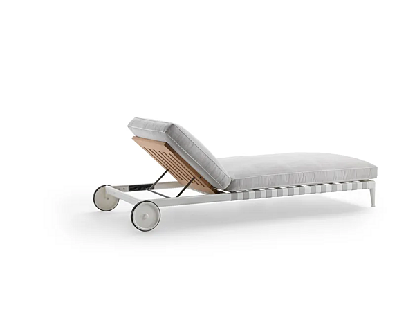 Lettino prendisole in tessuto con ruote FLEXFORM ATLANTE fabbrica FLEXFORM dall'Italia. Foto №4