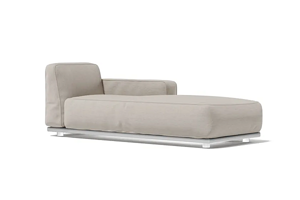 Диван-лежак с обитой спинкой из ткани Atmosphera Laguna 26 LA.MD26 fabbrica ATMOSPHERA dall'Italia. Foto №8