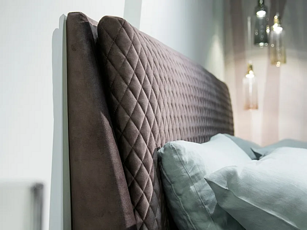 Letto matrimoniale con testata imbottita Apollo CASA +39 A0001, A0006 fabbrica CASA +39 dall'Italia. Foto №4