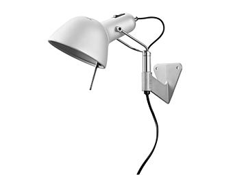 Lampada da parete regolabile in alluminio Naomi Lumina 330