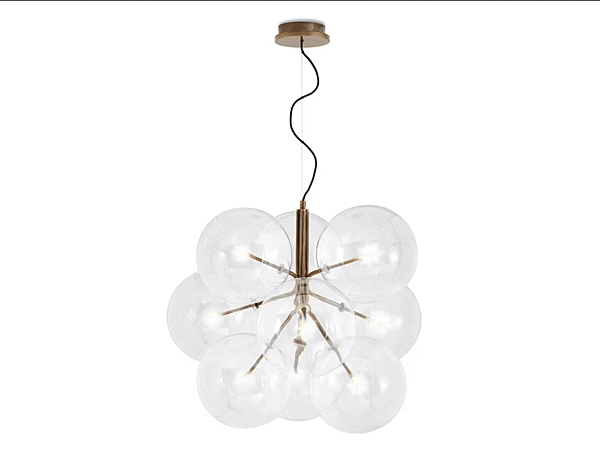 Lampada a sospensione in cristallo LED Bolle Cielo Gallotti&Radice fabbrica Gallotti & Radice dall'Italia. Foto №1