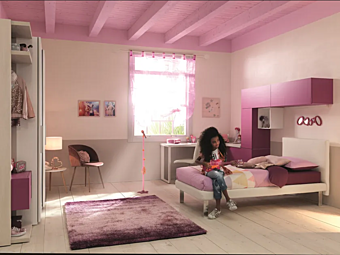 Set camera da letto in legno su misura MORETTI COMPACT KC303 fabbrica MORETTI  COMPACT dall'Italia