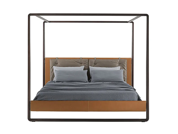 Letto a baldacchino in pelle POLTRONA FRAU Volare fabbrica POLTRONA FRAU dall'Italia. Foto №3