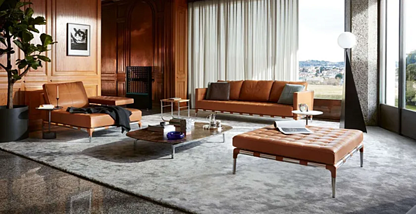 Poltrona in legno impiallacciato con cuscino integrato CASSINA WILLOW 1 fabbrica CASSINA dall'Italia. Foto №2