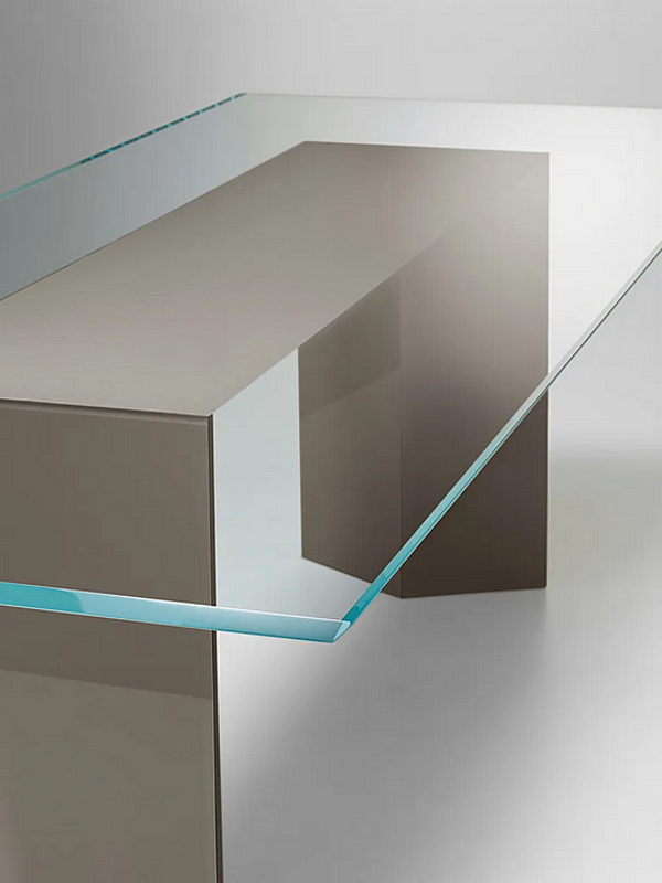 Scrivania da ufficio in legno e vetro Dolm Gallotti&Radice fabbrica Gallotti & Radice dall'Italia. Foto №4