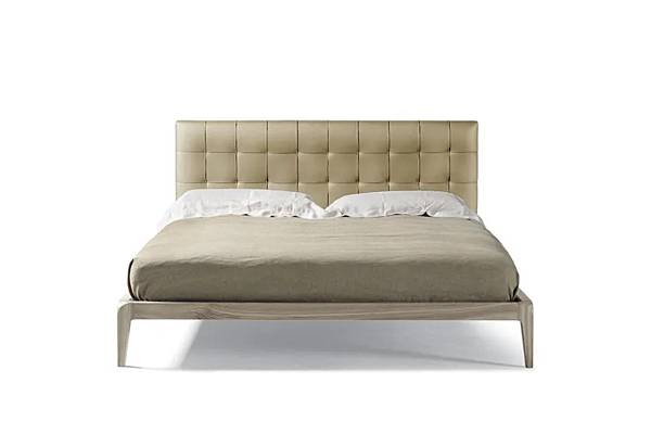 Letto matrimoniale in legno massello con testiera imbottita DALE SIG RE P 622 fabbrica Dale Italia (by Cantiero) dall'Italia. Foto №7