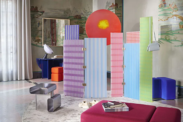 Schermo in resina Tramonto a New York CASSINA fabbrica CASSINA dall'Italia. Foto №2