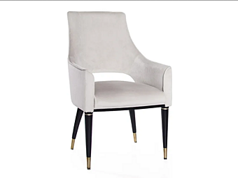 Sedia alta imbottita in velluto Muzio FORMITALIA fabbrica FORMITALIA dall'Italia