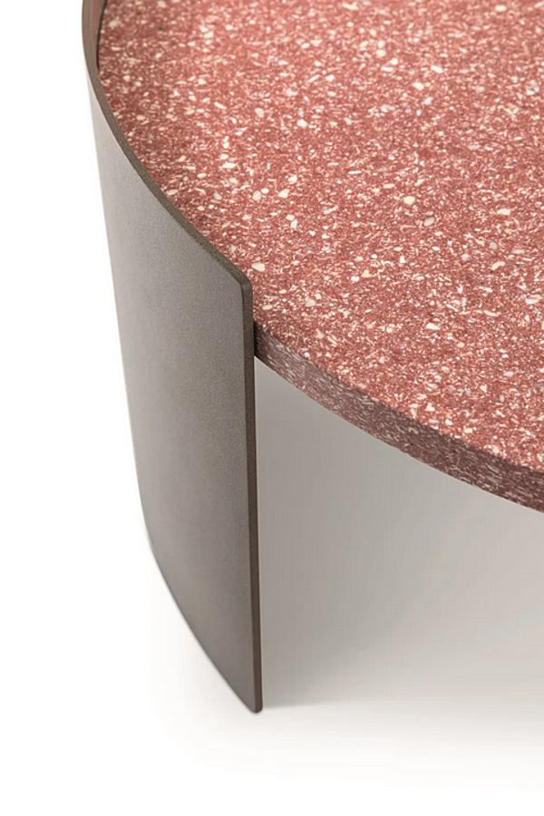 Tavolino laterale da giardino rotondo in materiale CASSINA Bowy fabbrica CASSINA dall'Italia. Foto №4