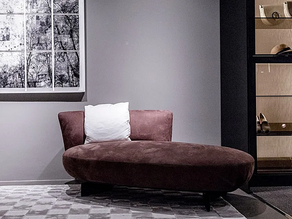 Letto giorno in tessuto con schienale imbottito GIORGETTI GALET 52560, 52561, 52565, 52566 fabbrica GIORGETTI dall'Italia. Foto №5