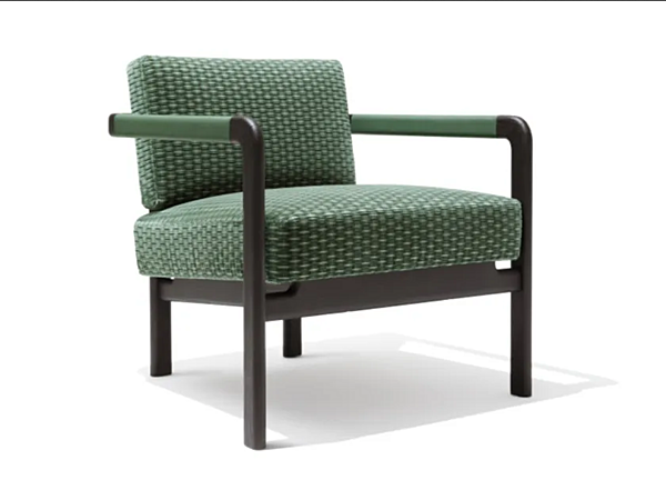 Poltrona in tessuto con braccioli Montgomery GIORGETTI 71010 fabbrica GIORGETTI dall'Italia. Foto №4