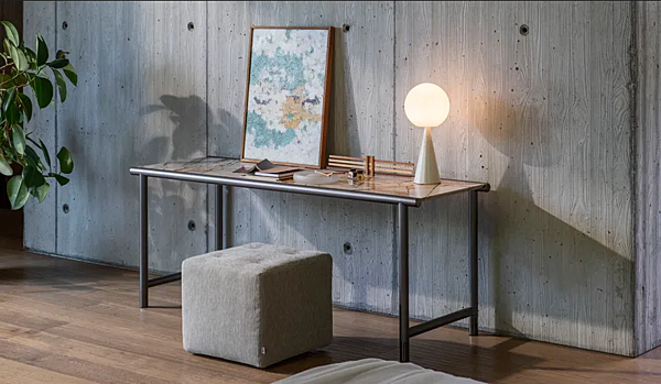 Console table in legno con cassetti IKO Flou fabbrica Flou dall'Italia. Foto №2