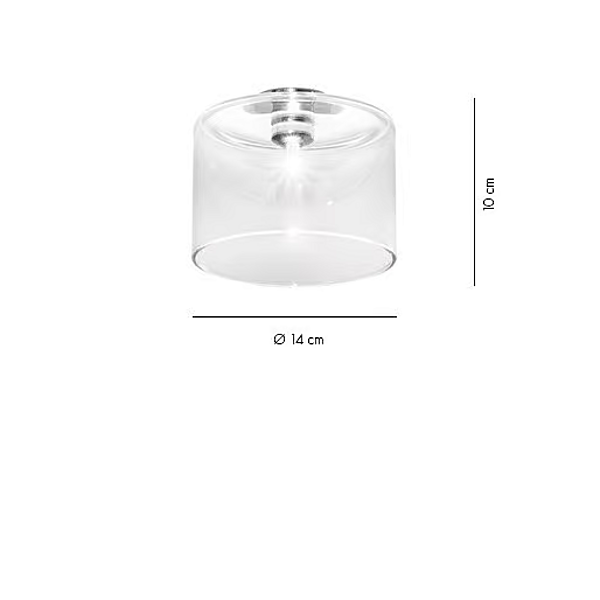 Lampada da soffitto in cristallo alogena Spillray AXOLIGHT PL SPIL P I, PL SPIL M I, PL SPIL G I fabbrica Axolight dall'Italia. Foto №6