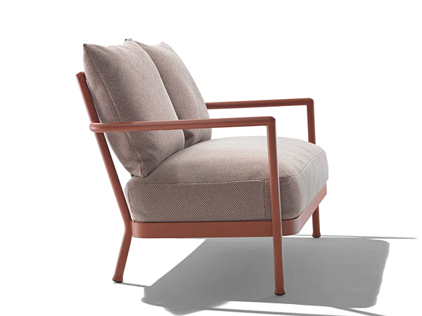 Диван для сада на два места из алюминия и ткани CAMARGUE FLEXFORM 2A6A3 fabbrica FLEXFORM dall'Italia. Foto №5