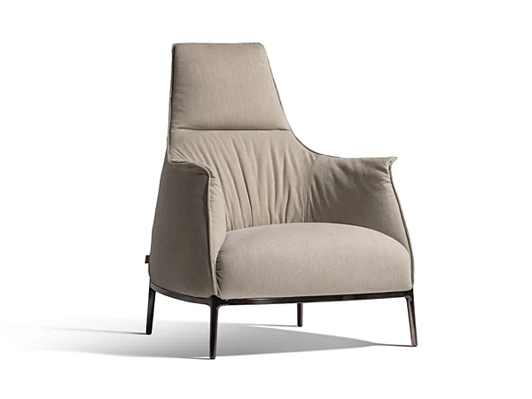 Poltrona in tessuto con poggiatesta Archibald Poltrona Frau fabbrica POLTRONA FRAU dall'Italia. Foto №1