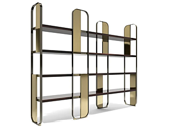 Libreria divisoria freestanding in legno Giselle 2.5 Capital Collection GIS4.LB fabbrica Capital Collection dall'Italia