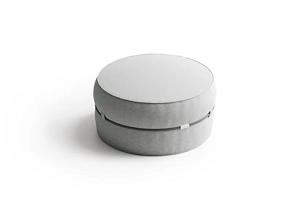Pouf da giardino rotondo in tessuto con copertura removibile Atmosphera Ponente CXPN.PF fabbrica ATMOSPHERA dall'Italia. Foto №5