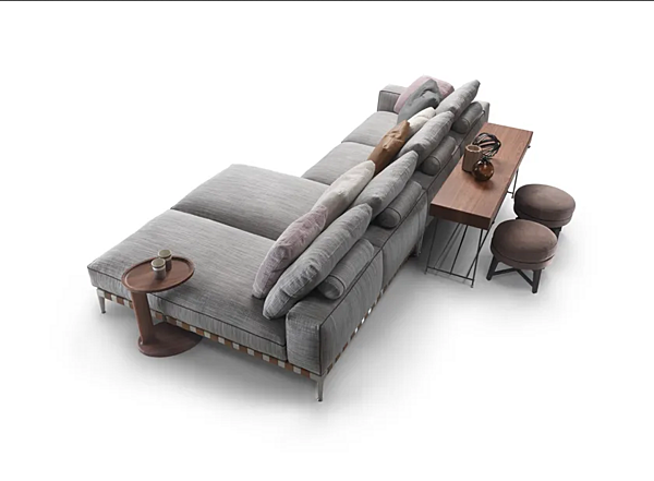 Divano angolare in tessuto Gregory XL FLEXFORM fabbrica FLEXFORM dall'Italia. Foto №4