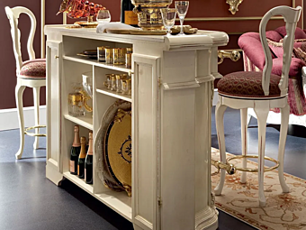 Bancone bar in legno Modenese Luxury Interiors 13136 fabbrica MODENESE GASTONE dall'Italia