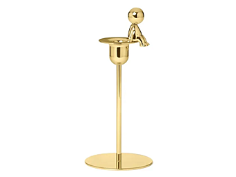 Candelabro in ottone Omini il Pensatore GHIDINI1961 Candelabro in ottone Omini il Pensatore GHIDINI1961 fabbrica GHIDINI1961 dall'Italia