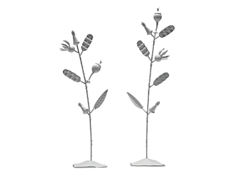Scultura in ceramica Amazzonia GIORGETTI GA247, GA248