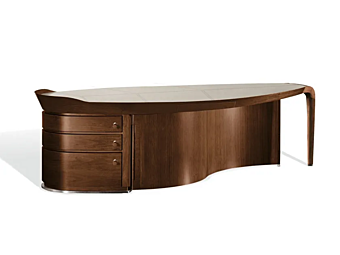 Scrivania in legno con cassetti GIORGETTI ERASMO