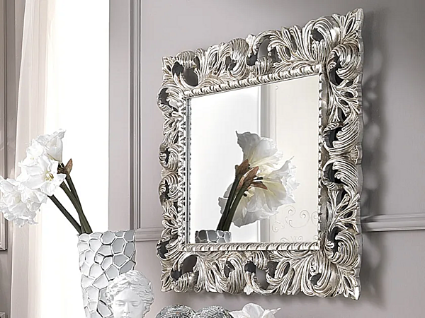 Specchio rettangolare con cornice CASA +39 PRESTIGE 610 fabbrica CASA +39 dall'Italia. Foto №1