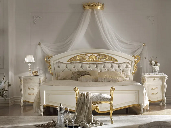 Comodino in legno con cassetti CASA +39 LA FENICE 1306 fabbrica CASA +39 dall'Italia. Foto №3