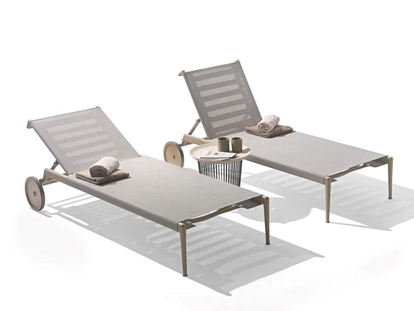 Lettino prendisole reclinabile in Batyline FLEXFORM collezione Atlante Light 2A4G9 fabbrica FLEXFORM dall'Italia. Foto №6