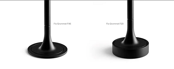 Lampada da tavolo in alluminio LED regolabile Lumina Flo Grommet 960, 962 fabbrica Lumina dall'Italia. Foto №6