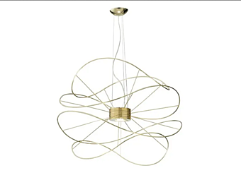 Lampada a sospensione LED in metallo AXOLIGHT Hoops