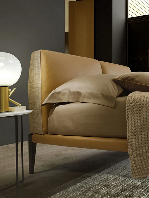 Letto matrimoniale con testiera imbottita Lera Dream Duomo Design fabbrica Duomo Design dall'Italia. Foto №2